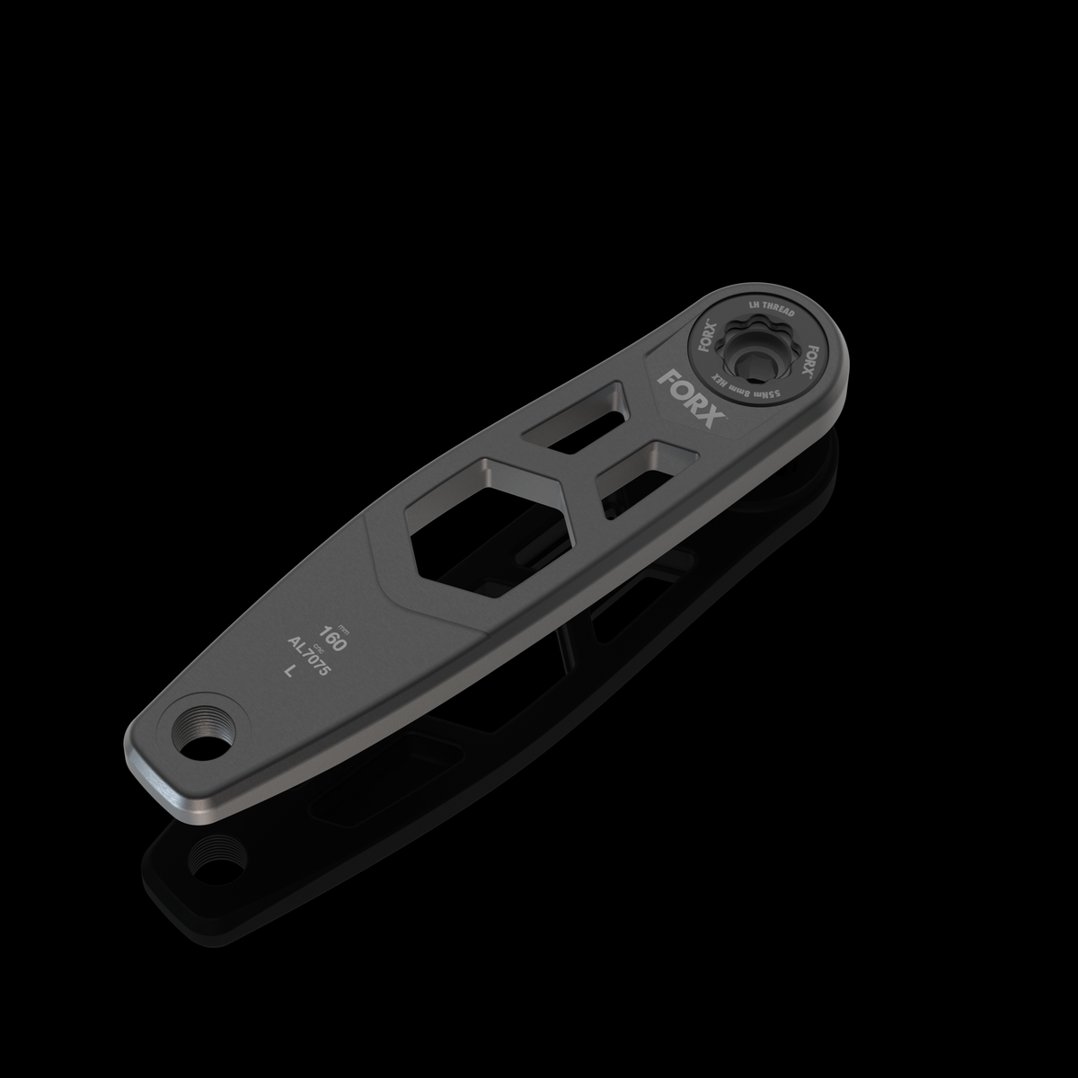 HEX6 | 160mm E-Bike MTB Cranks | FORX.bike